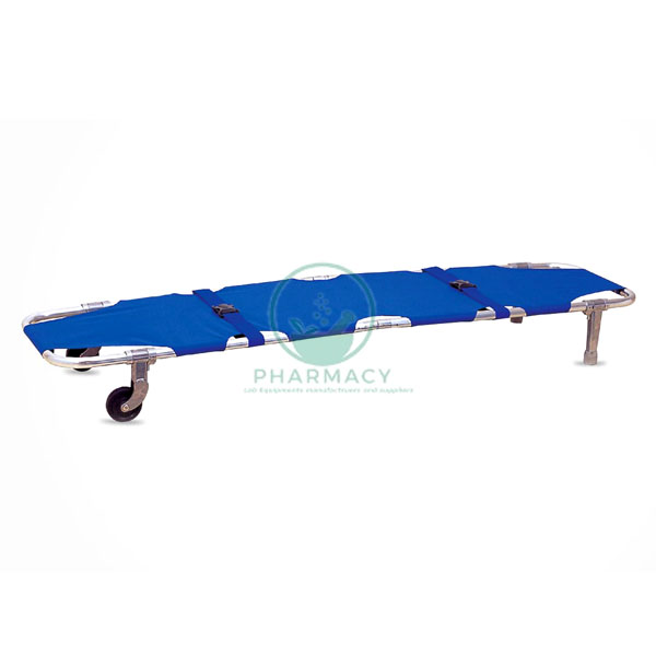 Stretcher Single Fold With Two Wheels