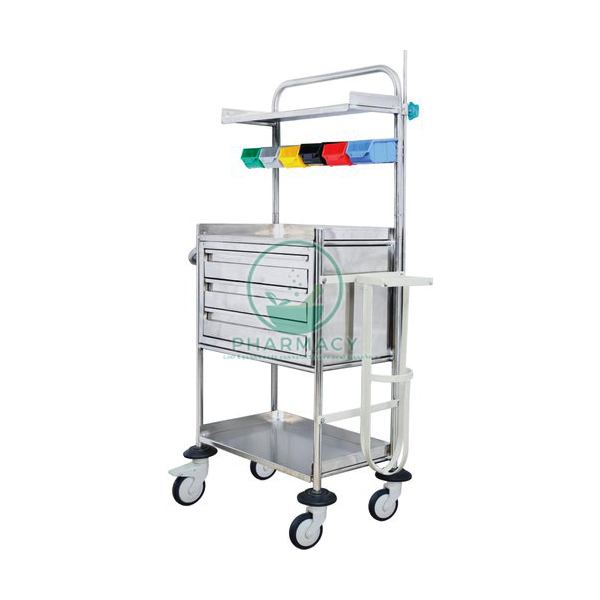 Crash Cart Fully SS