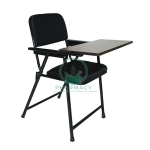 Chair with writing table