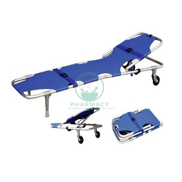 Stretcher Single Fold With Adjustable Back Rest